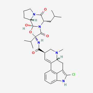 molecular formula C32H40ClN5O5 B566197 Chlorocriptine CAS No. 68944-88-7