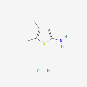 B566205 4,5-Dimethylthiophen-2-amine hydrochloride CAS No. 1797130-39-2