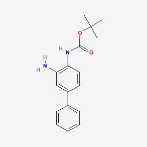 N-(3-Amino[1,1'-biphenyl]-4-yl)-carbamic Acid tert-Butyl Ester