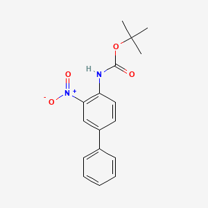 Tert-butyl (3-nitro-[1,1'-biphenyl]-4-yl)carbamate