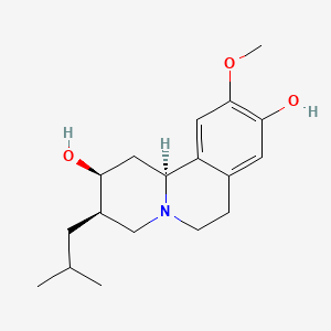 (2S,3R,11bS)-10-Methoxy-3-(2-methylpropyl)-1,3,4,6,7,11b-hexahydro-2H-pyrido[2,1-a]isoquinoline-2,9-diol