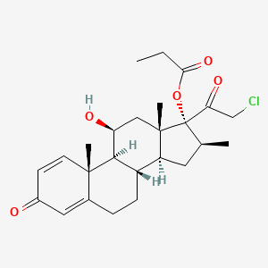 21-Chloro-16beta-methyl-17-(1-oxopropoxy)pregna-1,4-diene-3,20-dione
