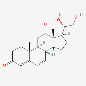 molecular formula C21H28O4 B566286 Neridienone B CAS No. 61671-56-5