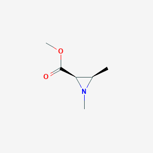 Methyl (2R,3R)-1,3-dimethylaziridine-2-carboxylate