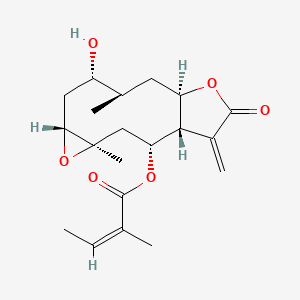 molecular formula C20H28O6 B566321 Argophyllin C CAS No. 101527-88-2