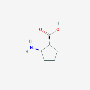 molecular formula C6H11NO2 B056635 Cispentacin CAS No. 122672-46-2