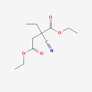 Diethyl 2-cyano-2-ethylbutanedioate