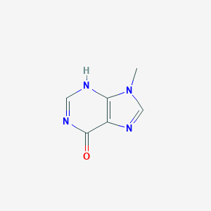 molecular formula C6H6N4O B056642 9-Methylhypoxanthine CAS No. 113336-00-8