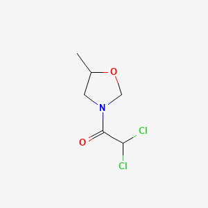 2,2-Dichloro-1-(5-methyl-1,3-oxazolidin-3-yl)ethan-1-one