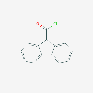 molecular formula C14H9ClO B056643 9H-fluorene-9-carbonyl chloride CAS No. 24168-51-2