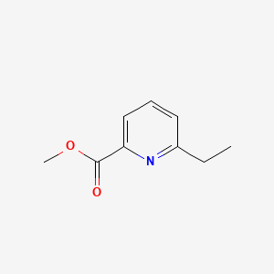 molecular formula C9H11NO2 B566439 Methyl 6-ethylpicolinate CAS No. 103931-19-7