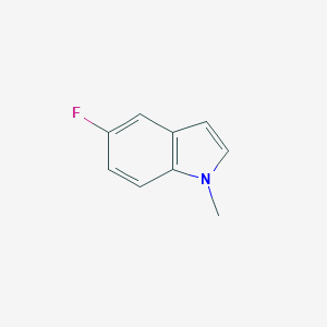 molecular formula C9H8FN B056645 5-Fluoro-1-methylindole CAS No. 116176-92-2