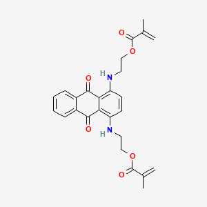 molecular formula C26H26N2O6 B566484 Reactive Blue 247 CAS No. 109561-07-1