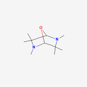 molecular formula C10H20N2O B566499 2,3,3,5,6,6-Hexamethyl-7-oxa-2,5-diazabicyclo[2.2.1]heptane CAS No. 103755-80-2