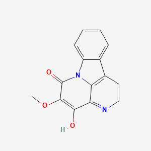 molecular formula C15H10N2O3 B566500 Picrasidine Q CAS No. 101219-61-8