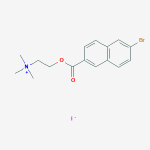 6-Bromo-2-carbonaphthoxycholine iodide