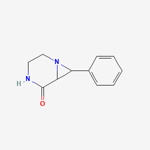 7-Phenyl-1,4-diazabicyclo[4.1.0]heptan-5-one