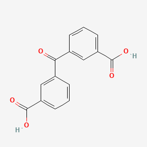 molecular formula C15H10O5 B5665343 3-(3-Carboxybenzoyl)benzoic acid 