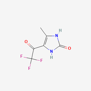4-Methyl-5-(trifluoroacetyl)-1,3-dihydro-2H-imidazol-2-one