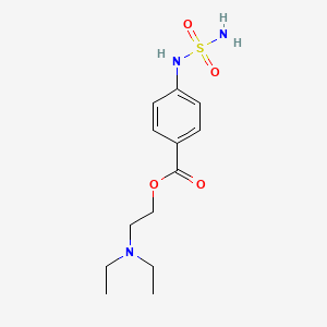 2-(Diethylamino)ethyl 4-(sulfamoylamino)benzoate