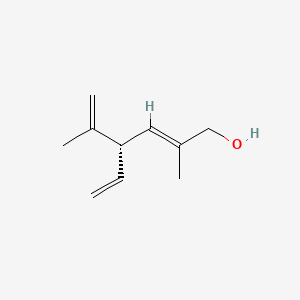 (2E,4S)-4-ethenyl-2,5-dimethylhexa-2,5-dien-1-ol