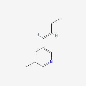 3-Picoline,5-(1-butenyl)-