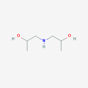 molecular formula C6H15NO2<br>(CH3CHOHCH2)2NH<br>C6H15NO2 B056660 Diisopropanolamine CAS No. 110-97-4