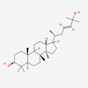 molecular formula C30H52O2 B566605 (23E)-Dammaran-23-ene-3beta,25-diol CAS No. 101559-94-8