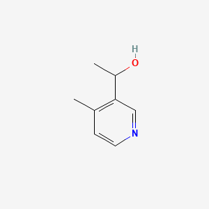 molecular formula C8H11NO B566629 1-(4-Methylpyridin-3-yl)ethan-1-ol CAS No. 101870-76-2