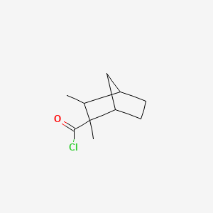 molecular formula C10H15ClO B566650 2,3-Dimethylbicyclo[2.2.1]heptane-2-carbonyl chloride CAS No. 104419-26-3