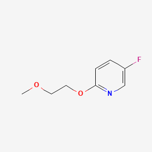 5-Fluoro-2-(2-methoxyethoxy)pyridine