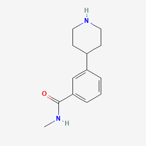 N-Methyl-3-piperidin-4-ylbenzamide