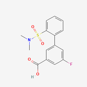 2'-(N,N-Dimethylsulfamoyl)-5-fluoro-[1,1'-biphenyl]-3-carboxylic acid