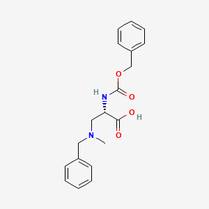 (S)-3-(Benzyl(methyl)amino)-2-(benzyloxycarbonylamino)propanoic acid