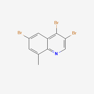 3,4,6-Tribromo-8-methylquinoline