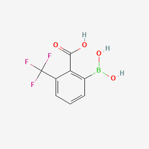 2-Borono-6-trifluoromethylbenzoic acid