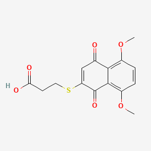 molecular formula C15H14O6S B566746 GN25 