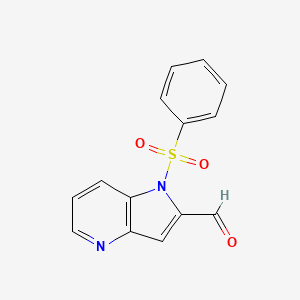 1-(Phenylsulfonyl)-4-azaindole-2-carbaldehyde