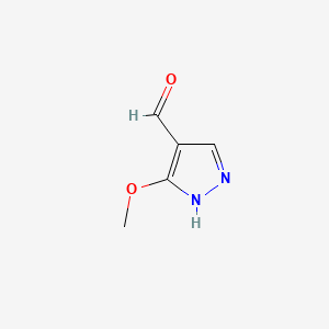 3-Methoxy-1H-pyrazole-4-carbaldehyde