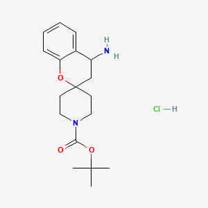 tert-Butyl 4-aminospiro[chroman-2,4'-piperidine]-1'-carboxylate hydrochloride