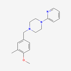 molecular formula C18H23N3O B5667972 Cambridge id 5270834 CAS No. 331856-27-0