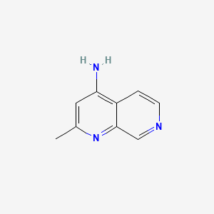 2-Methyl-1,7-naphthyridin-4-amine