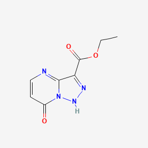 Ethyl 7-hydroxy-[1,2,3]triazolo[1,5-a]pyrimidine-3-carboxylate
