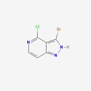 3-Bromo-4-chloro-1H-pyrazolo[4,3-c]pyridine