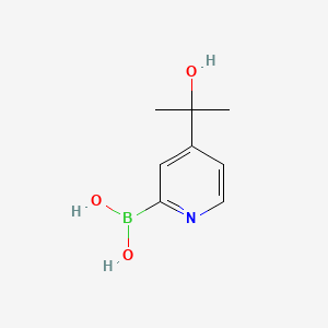 (4-(2-Hydroxypropan-2-yl)pyridin-2-yl)boronic acid