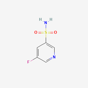 B566867 5-Fluoropyridine-3-sulfonamide CAS No. 1247591-65-6