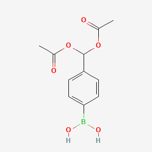 4-(Diacetoxymethyl)phenylboronic acid