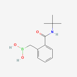 2-(Tert-butylcarbamoyl)benzylboronic acid