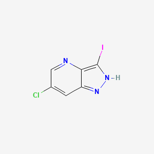 6-Chloro-3-iodo-1H-pyrazolo[4,3-b]pyridine