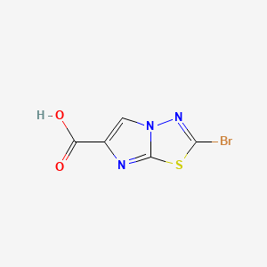 2-Bromoimidazo[2,1-b][1,3,4]thiadiazole-6-carboxylic acid